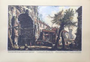 View of the Arch of Titus - Piranesi print